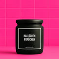Vegane Bio-Kerze mit Spruch – HALLÖCHEN POPÖCHEN