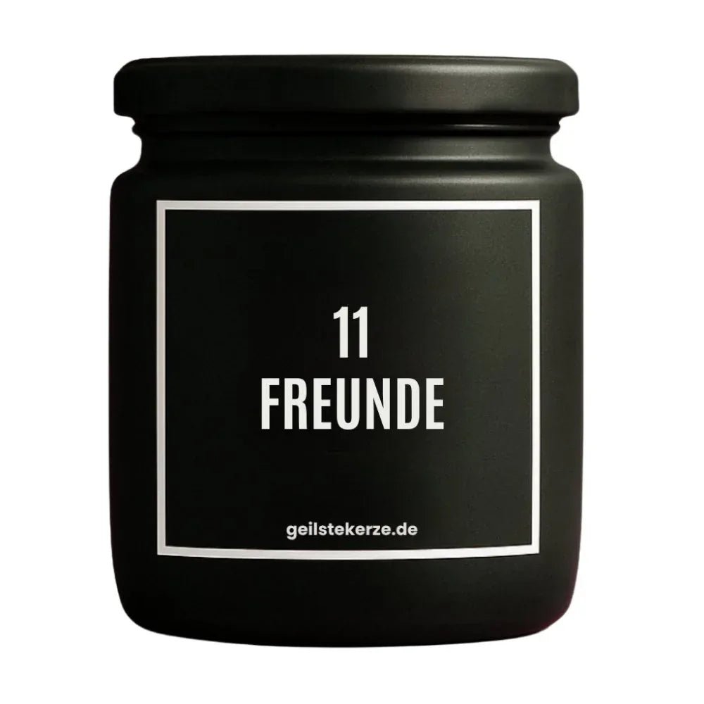 Vegane Bio-Kerze mit Spruch – 11 FREUNDE