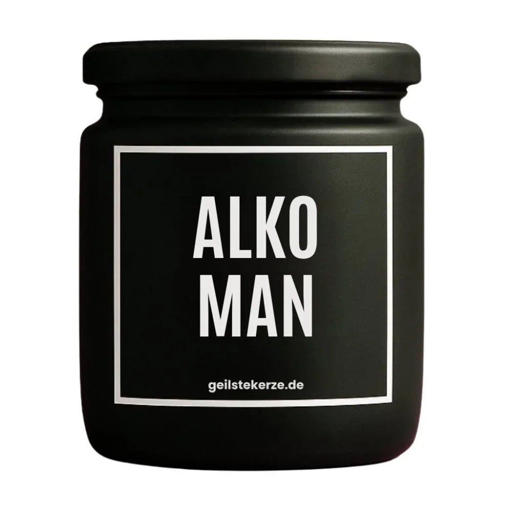 Duftkerze mit Spruch von geilstekerze ist der neue Geschenketrend. Diese witzige Kerze Vegane Bio-Kerze mit Spruch – ALKOMAN brennt mega lange sagenhafte 80 Stunde, hochwertige ätherische Öle schaffen beste Duftverteilung. Mit 1400 lustigen Sprüchen perfekt zum Verschenken. Handgemacht in Deutschland von geilstekerze.shop -Die beste Duftkerze die du kaufen kannst.