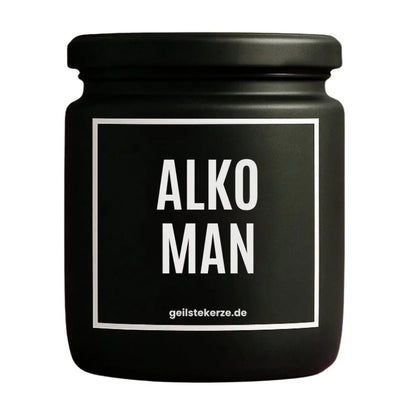 Duftkerze mit Spruch von geilstekerze ist der neue Geschenketrend. Diese witzige Kerze Vegane Bio-Kerze mit Spruch – ALKOMAN brennt mega lange sagenhafte 80 Stunde, hochwertige ätherische Öle schaffen beste Duftverteilung. Mit 1400 lustigen Sprüchen perfekt zum Verschenken. Handgemacht in Deutschland von geilstekerze.shop -Die beste Duftkerze die du kaufen kannst.
