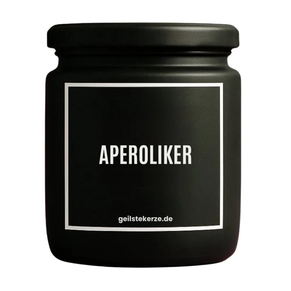 Vegane Bio-Kerze mit Spruch – APEROLIKER