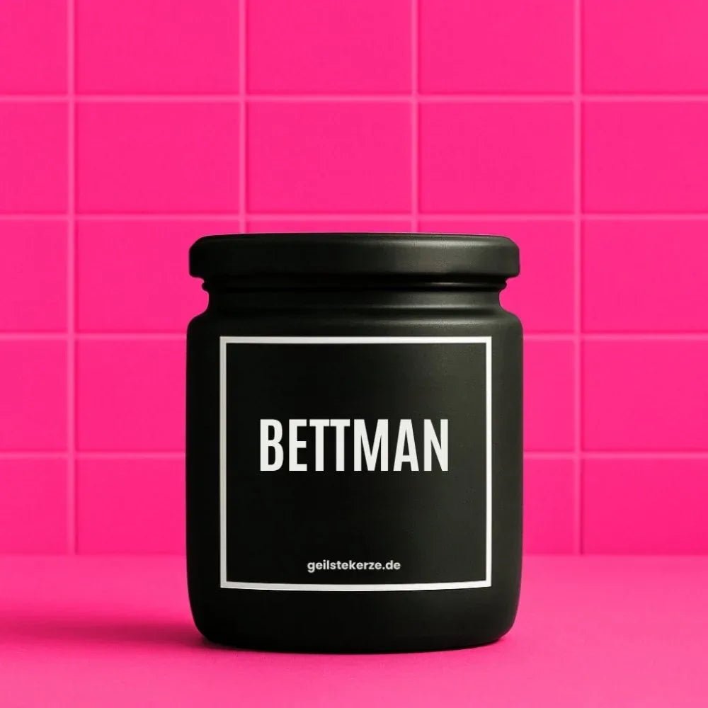 Vegane Bio-Kerze mit Spruch – BETTMAN