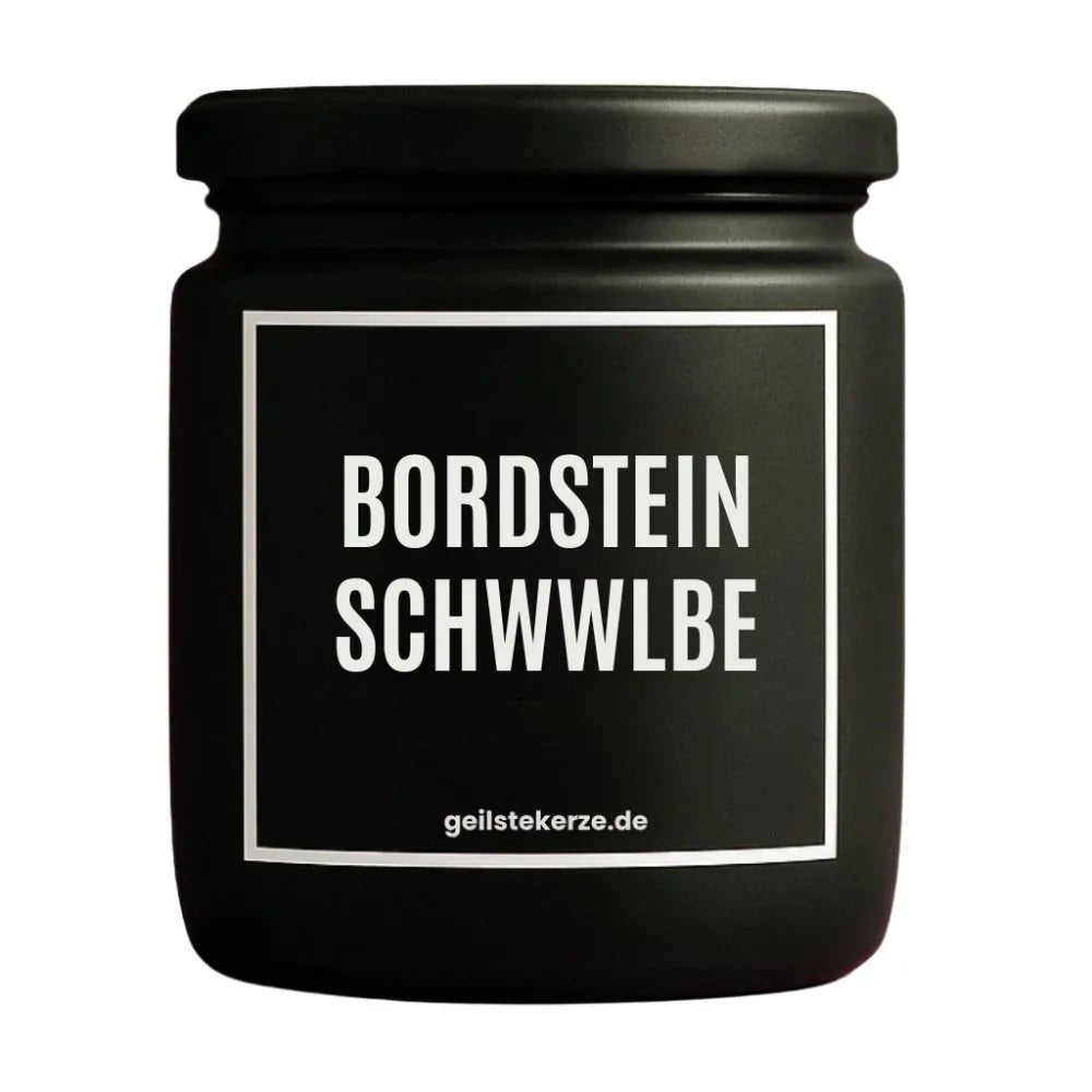 Duftkerze mit Spruch von geilstekerze ist der neue Geschenketrend. Diese witzige Kerze Vegane Bio-Kerze mit Spruch – BORDSTEINSCHWALBE brennt mega lange sagenhafte 80 Stunde, hochwertige ätherische Öle schaffen beste Duftverteilung. Mit 1400 lustigen Sprüchen perfekt zum Verschenken. Handgemacht in Deutschland von geilstekerze.shop -Die beste Duftkerze die du kaufen kannst.