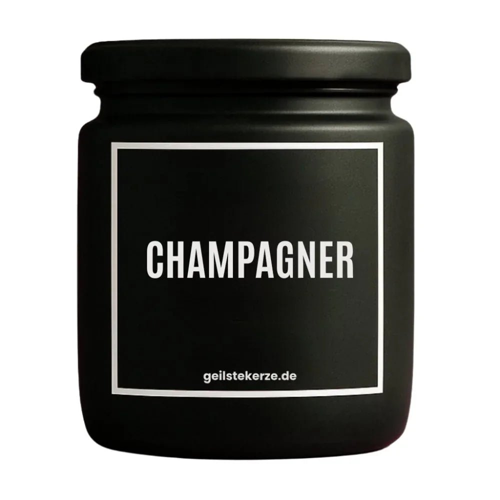 Duftkerze mit Spruch von geilstekerze ist der neue Geschenketrend. Diese witzige Kerze Vegane Bio-Kerze mit Spruch – CHAMPAGNER brennt mega lange sagenhafte 80 Stunde, hochwertige ätherische Öle schaffen beste Duftverteilung. Mit 1400 lustigen Sprüchen perfekt zum Verschenken. Handgemacht in Deutschland von geilstekerze.shop -Die beste Duftkerze die du kaufen kannst.
