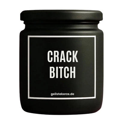 Duftkerze mit Spruch von geilstekerze ist der neue Geschenketrend. Diese witzige Kerze Vegane Bio-Kerze mit Spruch – CRACKBITCH brennt mega lange sagenhafte 80 Stunde, hochwertige ätherische Öle schaffen beste Duftverteilung. Mit 1400 lustigen Sprüchen perfekt zum Verschenken. Handgemacht in Deutschland von geilstekerze.shop -Die beste Duftkerze die du kaufen kannst.