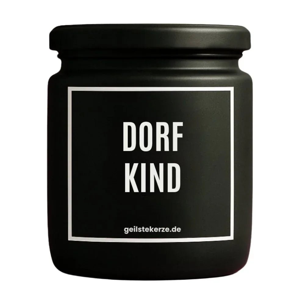 Vegane Bio-Kerze mit Spruch – DORFKIND
