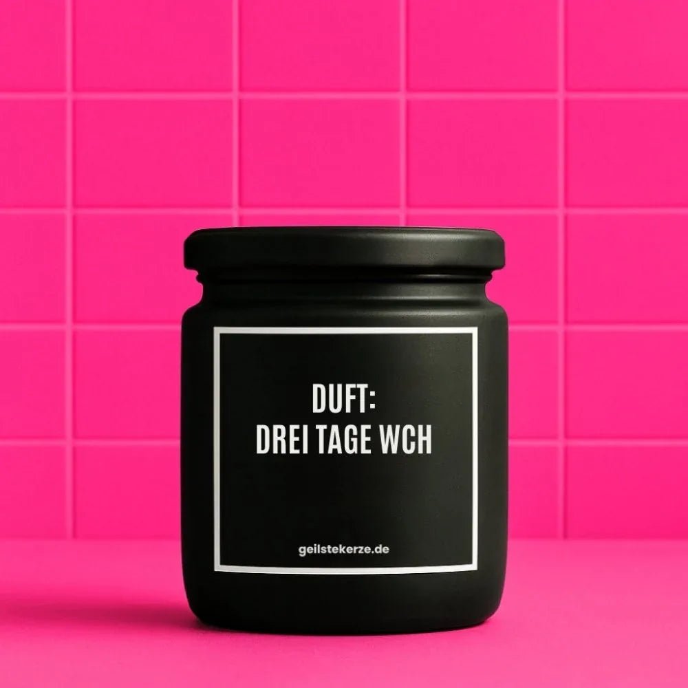Duftkerze mit Spruch von geilstekerze ist der neue Geschenketrend. Diese witzige Kerze Vegane Bio-Kerze mit Spruch – DUFT: DREI TAGE WACH brennt mega lange sagenhafte 80 Stunde, hochwertige ätherische Öle schaffen beste Duftverteilung. Mit 1400 lustigen Sprüchen perfekt zum Verschenken. Handgemacht in Deutschland von geilstekerze.shop -Die beste Duftkerze die du kaufen kannst.