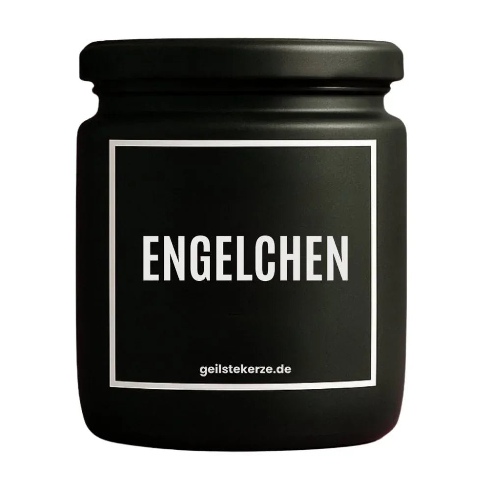 Duftkerze mit Spruch von geilstekerze ist der neue Geschenketrend. Diese witzige Kerze Vegane Bio-Kerze mit Spruch – ENGELCHEN brennt mega lange sagenhafte 80 Stunde, hochwertige ätherische Öle schaffen beste Duftverteilung. Mit 1400 lustigen Sprüchen perfekt zum Verschenken. Handgemacht in Deutschland von geilstekerze.shop -Die beste Duftkerze die du kaufen kannst.