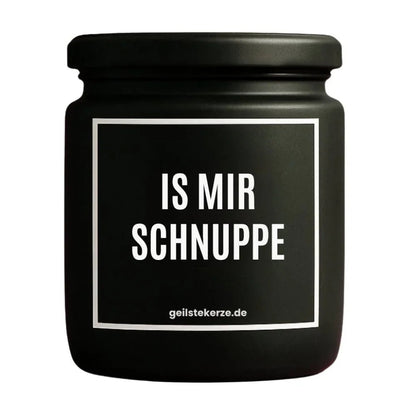 Duftkerze mit Spruch von geilstekerze ist der neue Geschenketrend. Diese witzige Kerze Vegane Bio-Kerze mit Spruch – IS MIR SCHNUPPE brennt mega lange sagenhafte 80 Stunde, hochwertige ätherische Öle schaffen beste Duftverteilung. Mit 1400 lustigen Sprüchen perfekt zum Verschenken. Handgemacht in Deutschland von geilstekerze.shop -Die beste Duftkerze die du kaufen kannst.