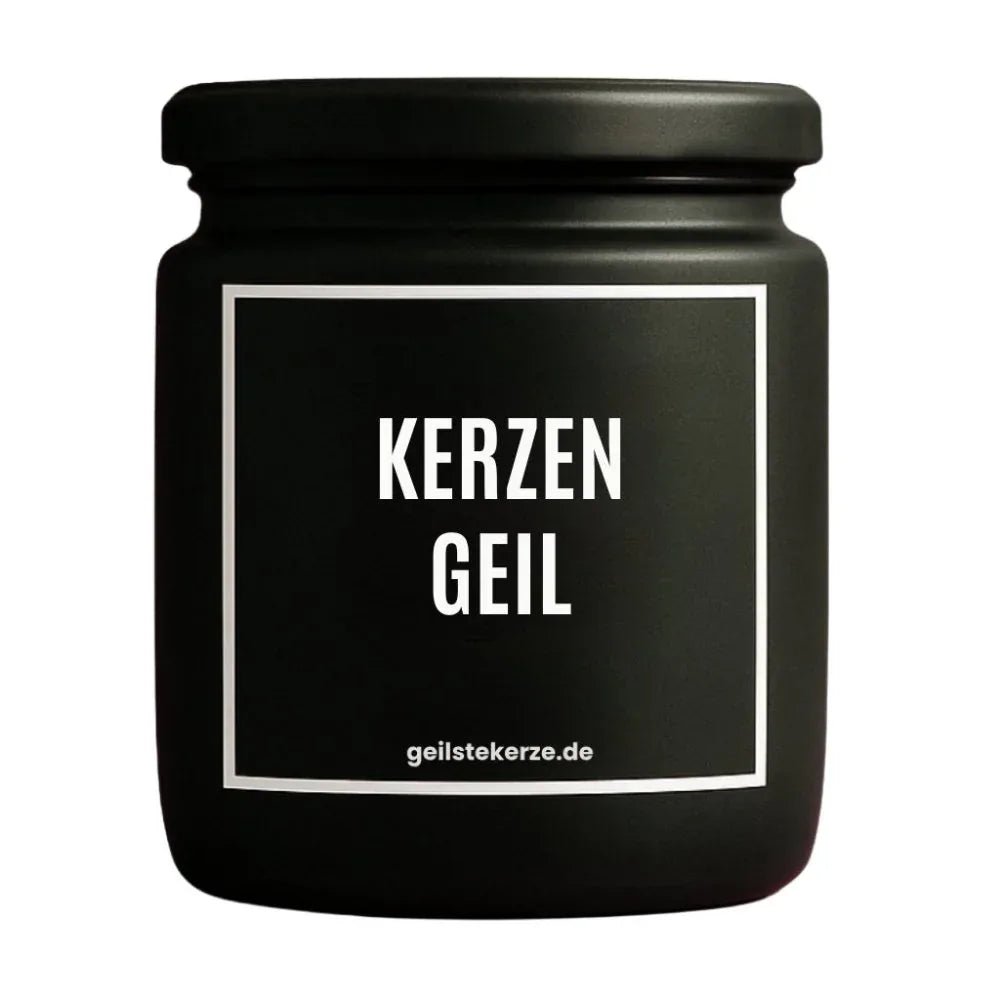 Vegane Bio-Kerze mit Spruch – KERZENGEIL