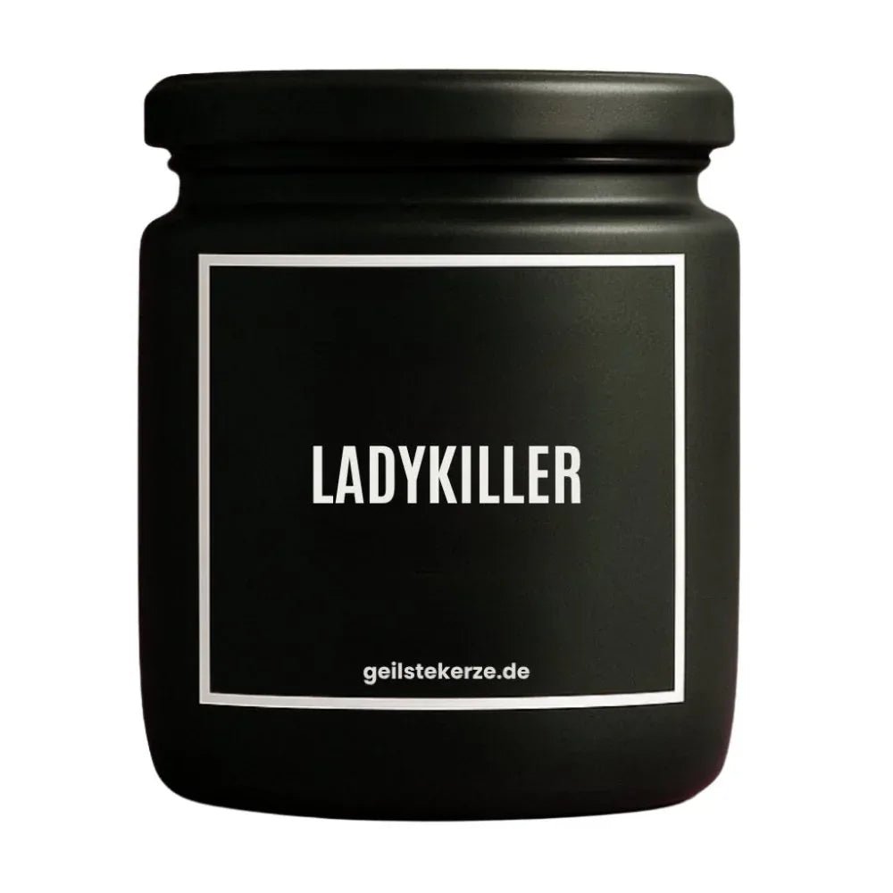 Vegane Bio-Kerze mit Spruch – LADYKILLER