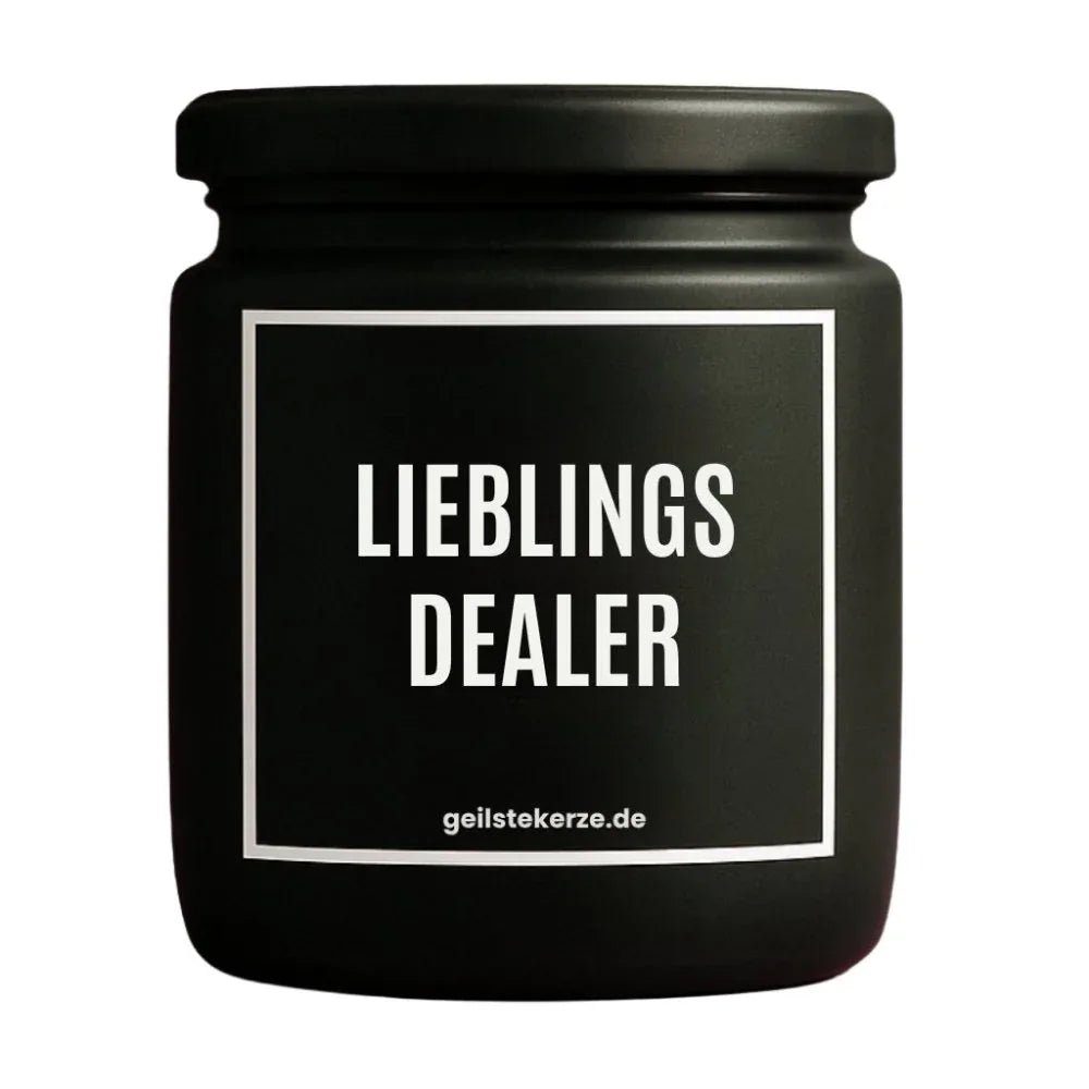 Vegane Bio-Kerze mit Spruch – LIEBLINGSDEALER
