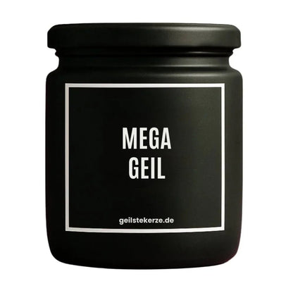 Duftkerze mit Spruch von geilstekerze ist der neue Geschenketrend. Diese witzige Kerze Vegane Bio-Kerze mit Spruch – MEGA GEIL brennt mega lange sagenhafte 80 Stunde, hochwertige ätherische Öle schaffen beste Duftverteilung. Mit 1400 lustigen Sprüchen perfekt zum Verschenken. Handgemacht in Deutschland von geilstekerze.shop -Die beste Duftkerze die du kaufen kannst.