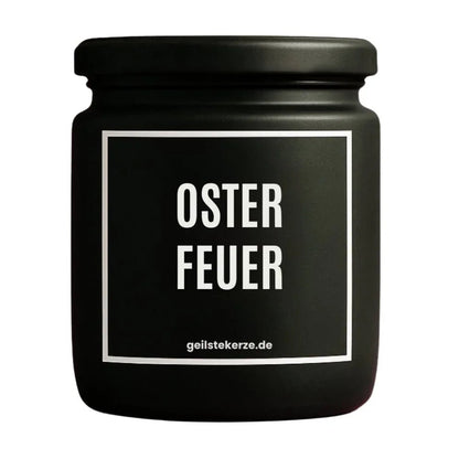 Duftkerze mit Spruch von geilstekerze ist der neue Geschenketrend. Diese witzige Kerze Vegane Bio-Kerze mit Spruch – OSTERFEUER brennt mega lange sagenhafte 80 Stunde, hochwertige ätherische Öle schaffen beste Duftverteilung. Mit 1400 lustigen Sprüchen perfekt zum Verschenken. Handgemacht in Deutschland von geilstekerze.shop -Die beste Duftkerze die du kaufen kannst.