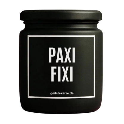 Duftkerze mit Spruch von geilstekerze ist der neue Geschenketrend. Diese witzige Kerze Vegane Bio-Kerze mit Spruch – PAXI FIXI brennt mega lange sagenhafte 80 Stunde, hochwertige ätherische Öle schaffen beste Duftverteilung. Mit 1400 lustigen Sprüchen perfekt zum Verschenken. Handgemacht in Deutschland von geilstekerze.shop -Die beste Duftkerze die du kaufen kannst.