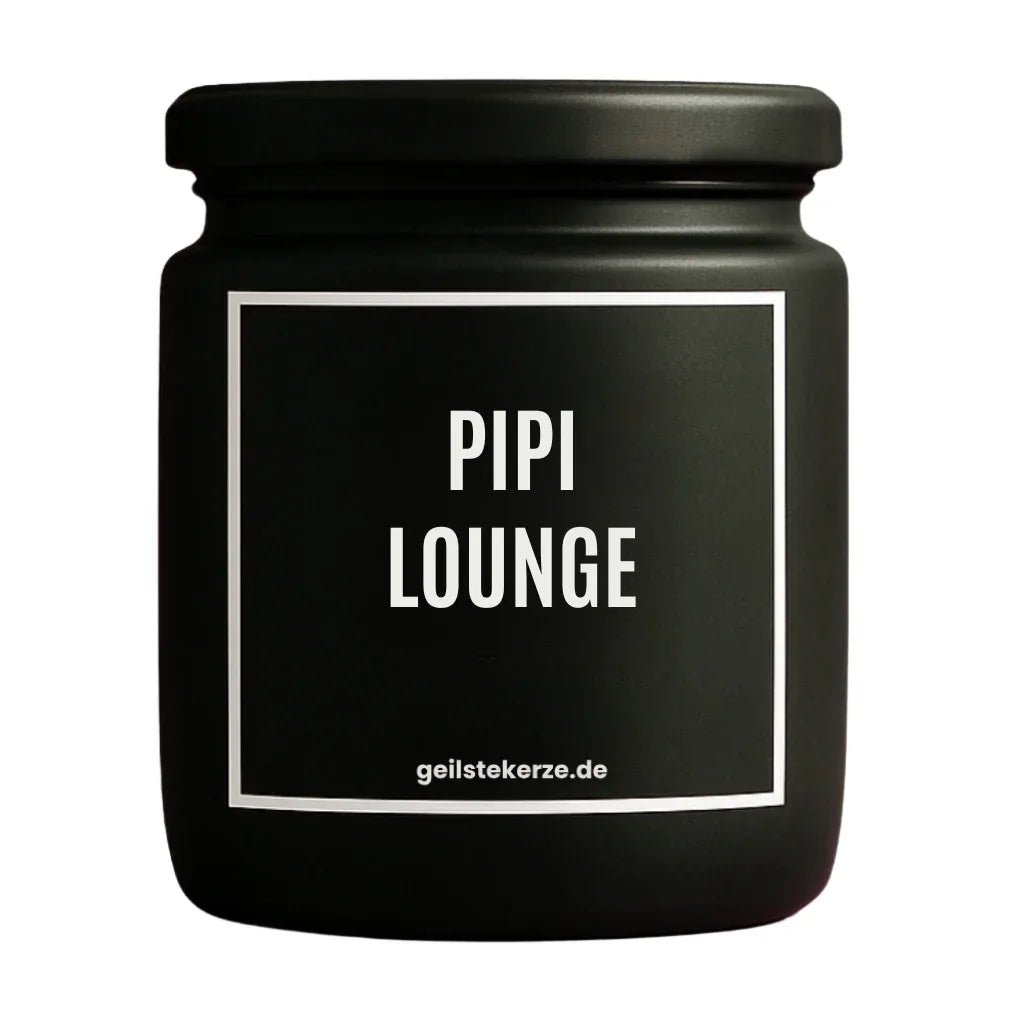 Duftkerze mit Spruch von geilstekerze ist der neue Geschenketrend. Diese witzige Kerze Vegane Bio-Kerze mit Spruch – PIPI LOUNGE brennt mega lange sagenhafte 80 Stunde, hochwertige ätherische Öle schaffen beste Duftverteilung. Mit 1400 lustigen Sprüchen perfekt zum Verschenken. Handgemacht in Deutschland von geilstekerze.shop -Die beste Duftkerze die du kaufen kannst.
